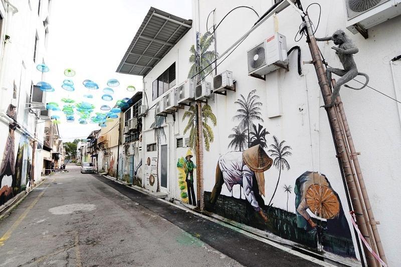Hotel Palm Inn Butterworth Exterior foto